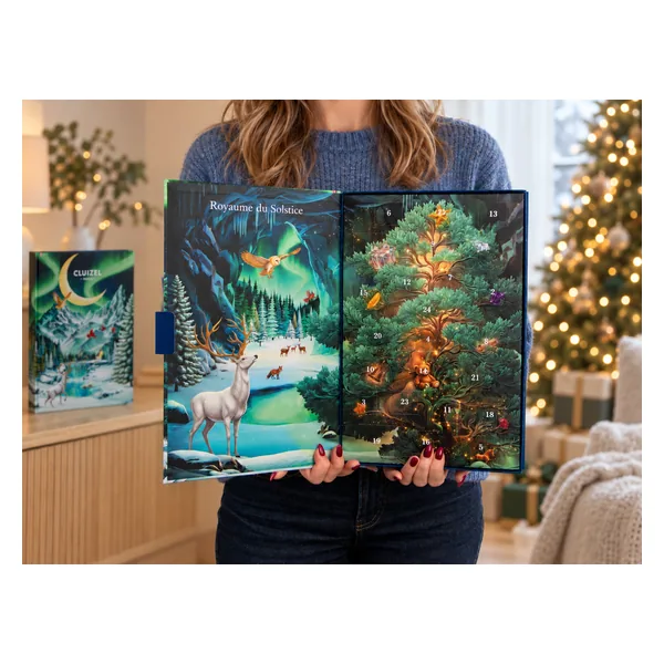 Adventskalender med Praliner - Cluizel