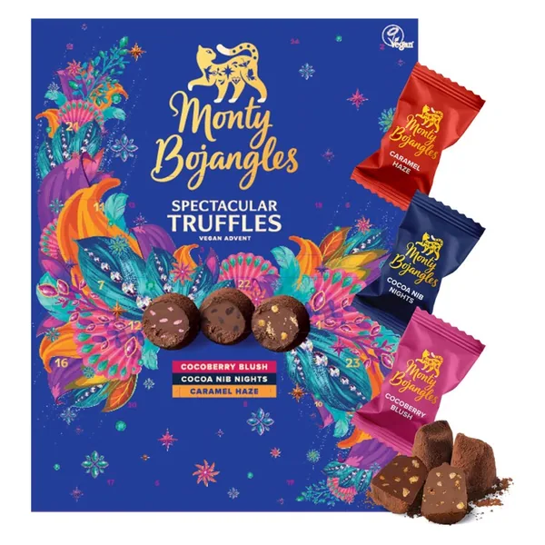 Monty Bojangles Julkalender Tryfflar Vegansk 235g